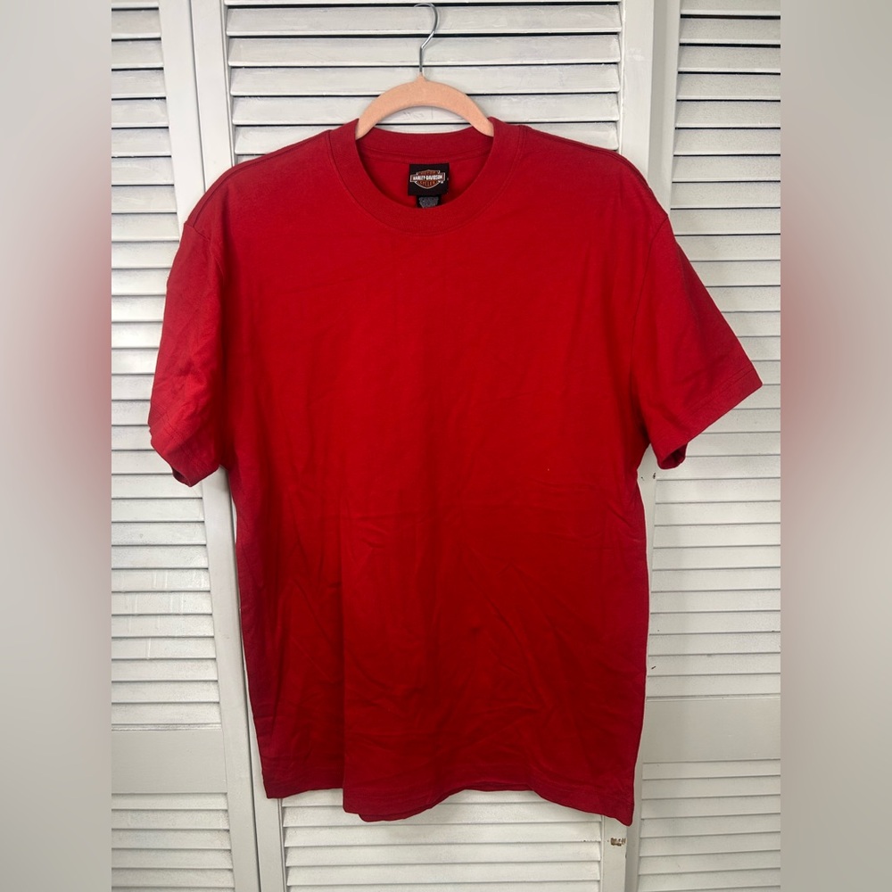 Harley Davidson Red T-Shirt Size Medium‎